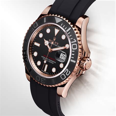 rolex yacht master rubber strap.